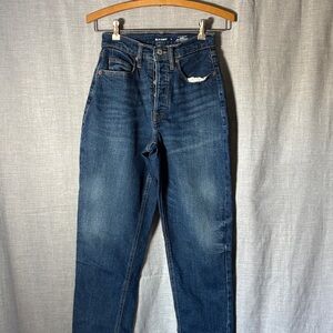 Old Navy - Extra High Rise - Curvy Ski-Hi Straight w Secret Smooth Pockets sz0